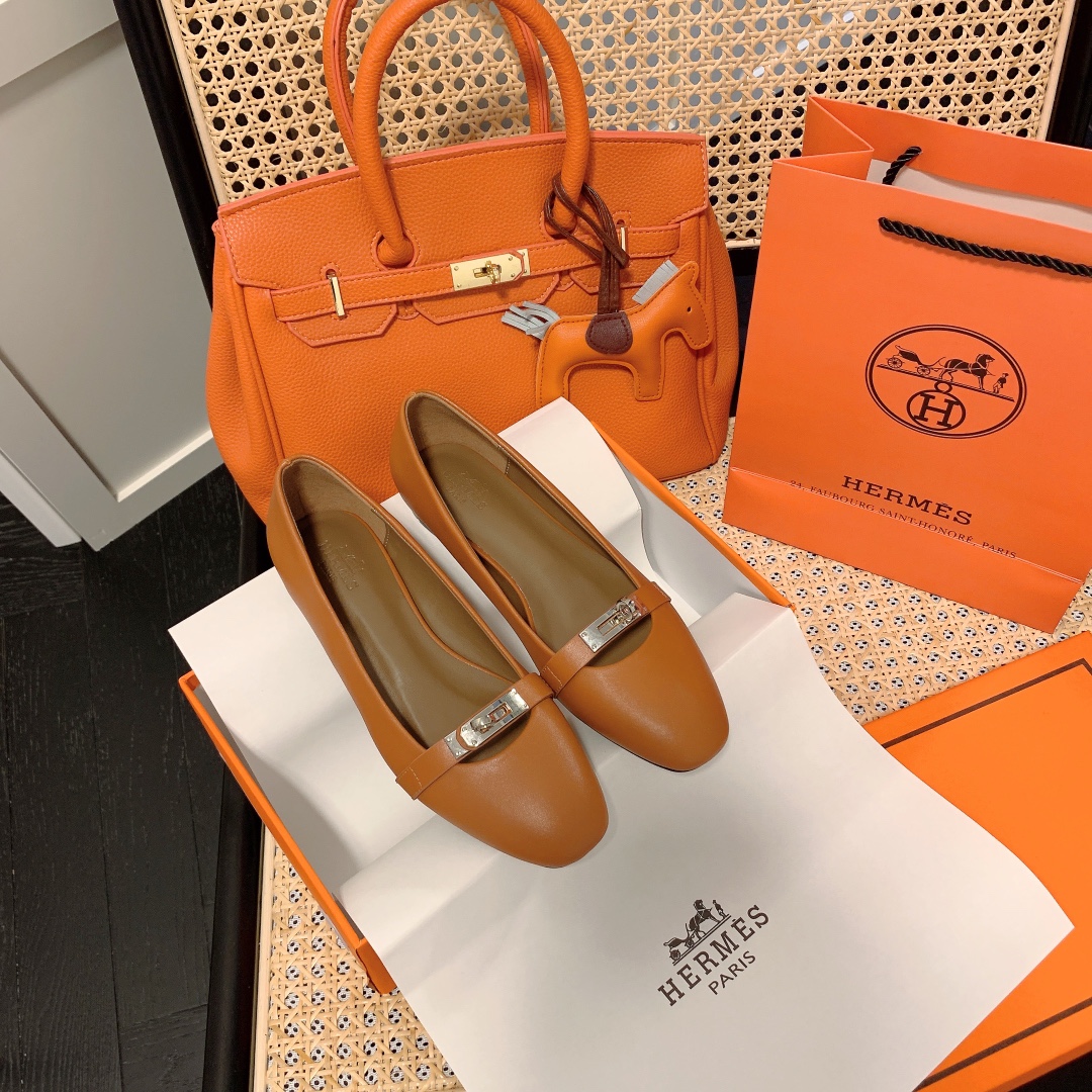 Hermes H shoes