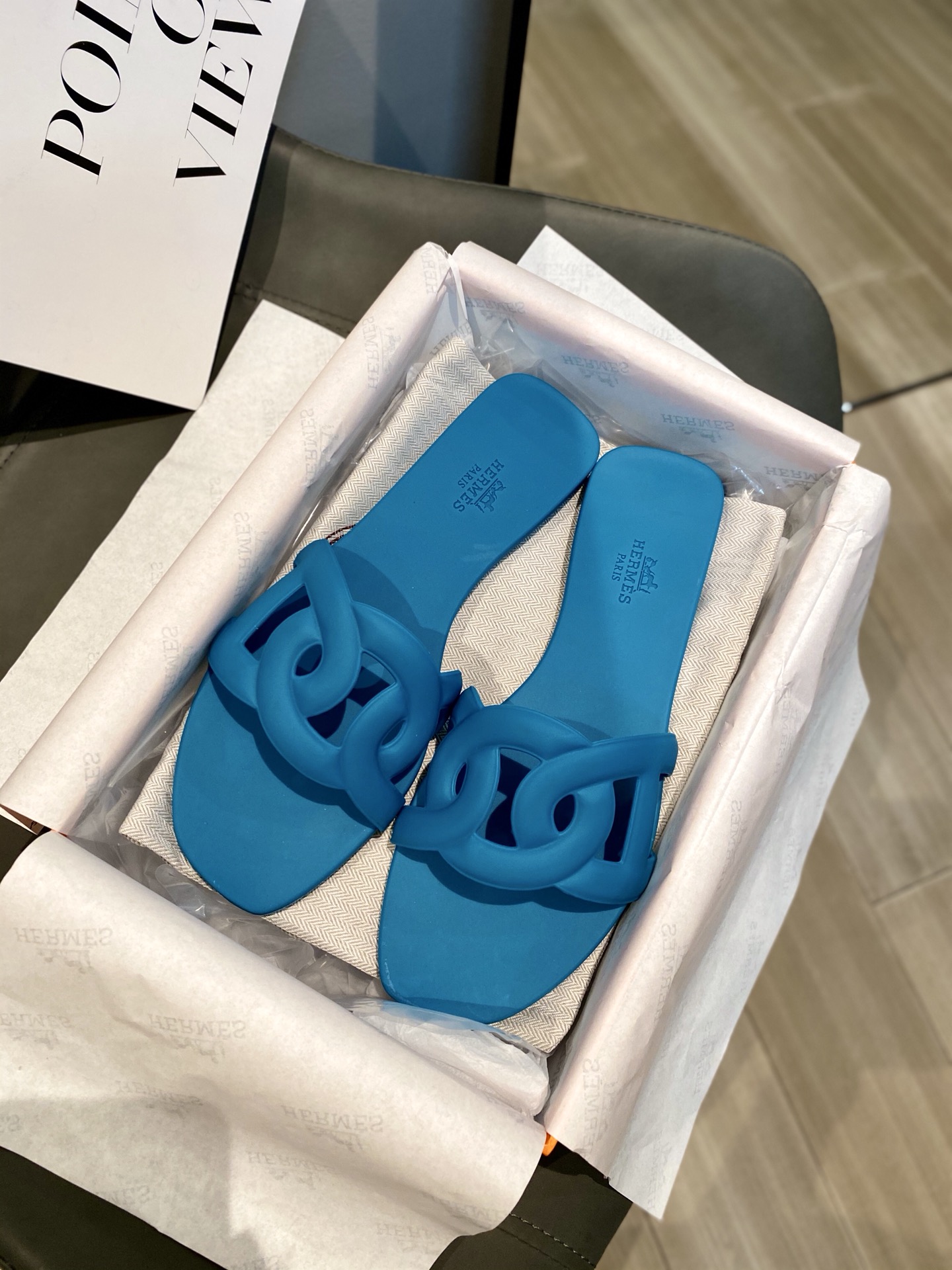 Hermes Pig Nose Classic Slippers