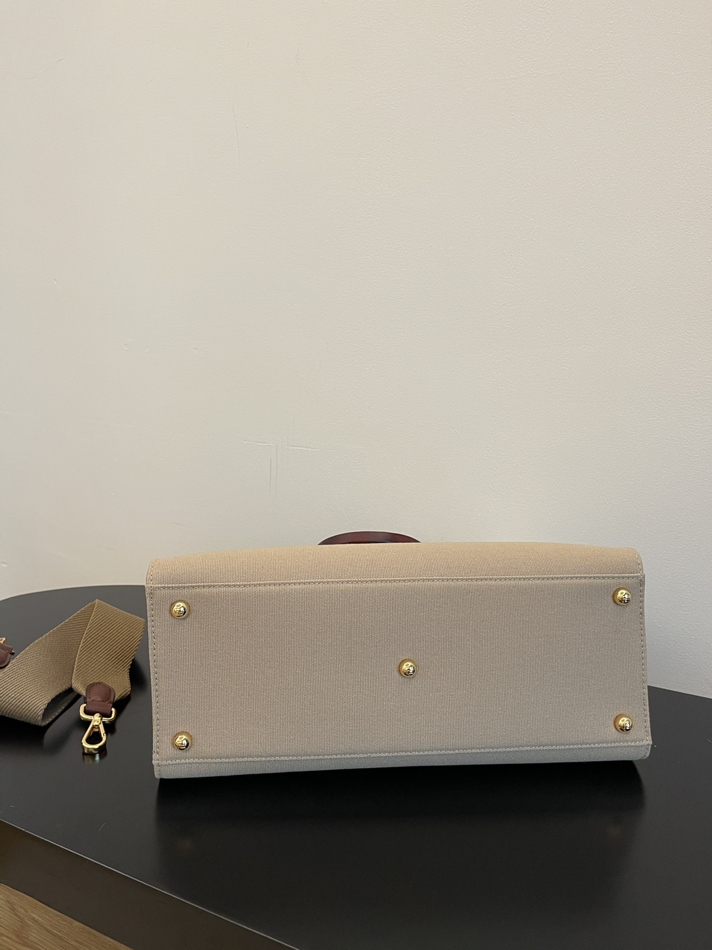 FENDI Small Khaki Tote 