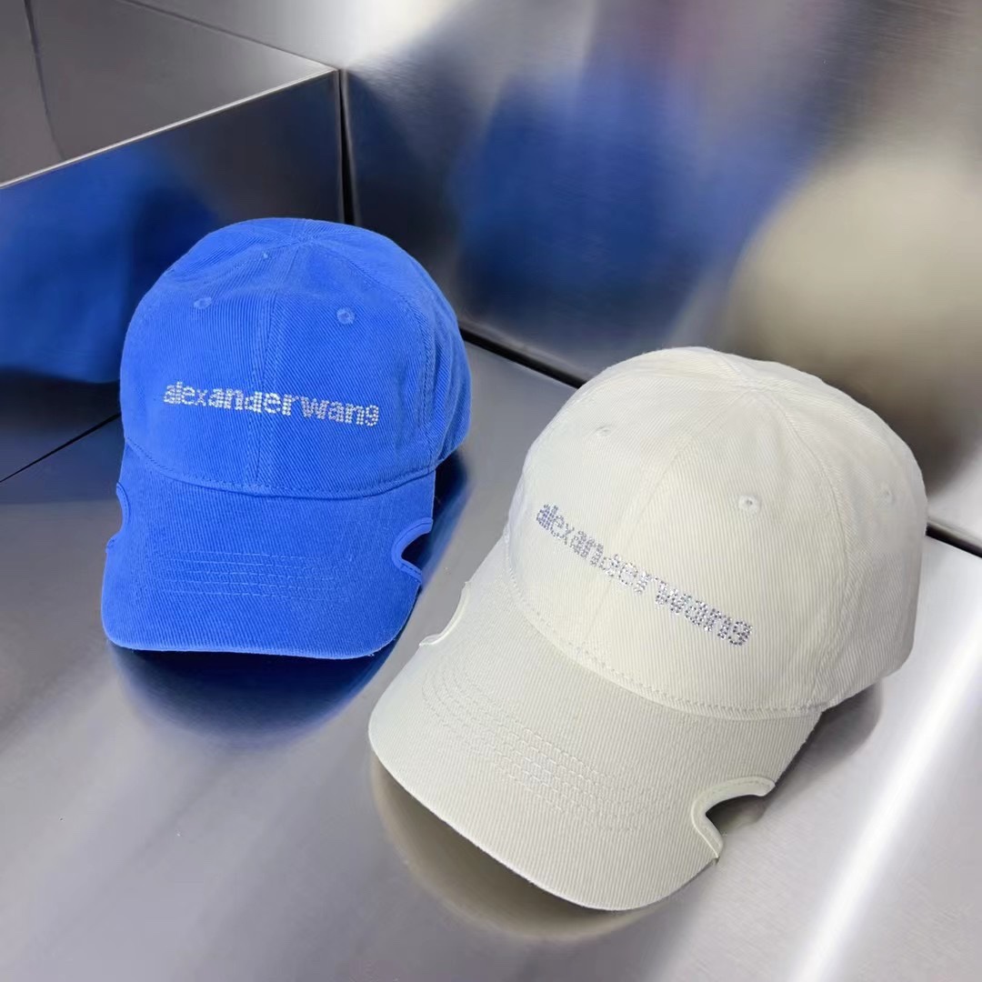 Wang Alexander new hot diamond baseball cap