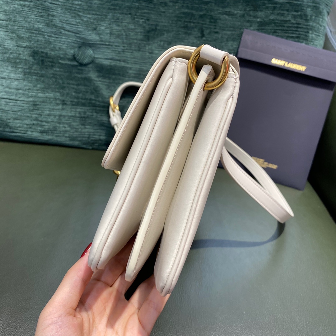 SAINT LAURENT #𝑳𝒆 𝑴𝒂𝒊𝒍𝒍𝒐𝒏# #649795original leather.JD