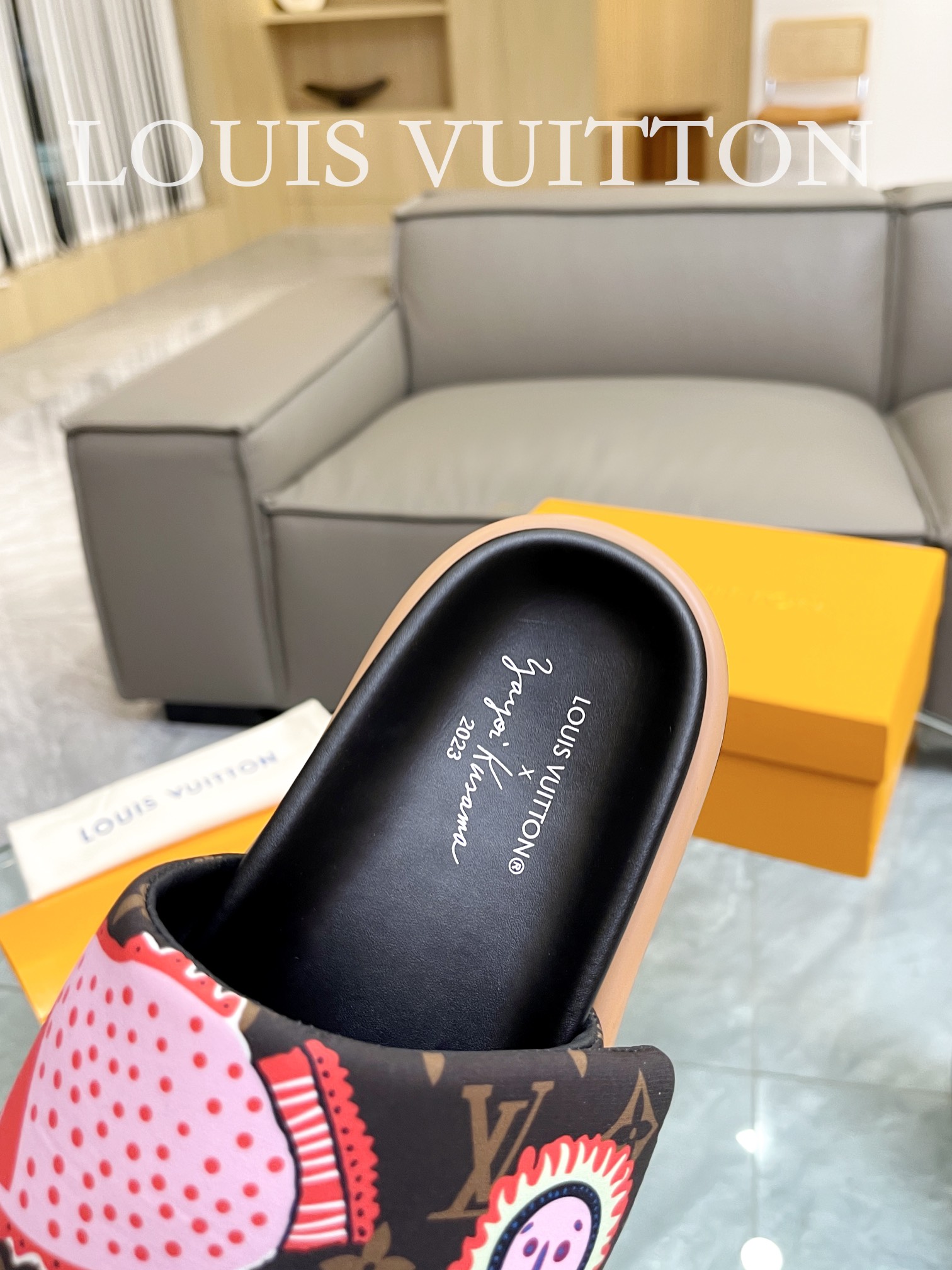Louis Vuitton 2023 lovers mandarin duck shoes