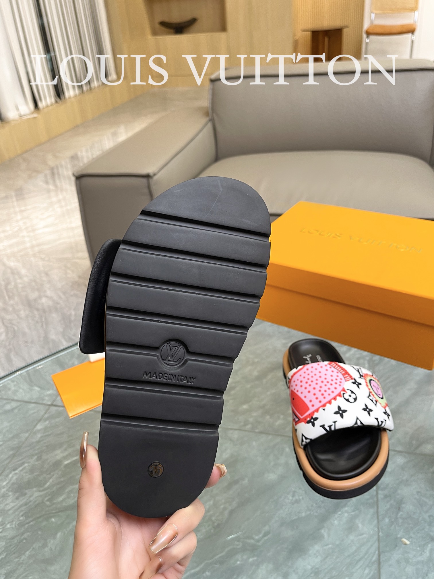 Louis Vuitton 2023 lovers mandarin duck shoes