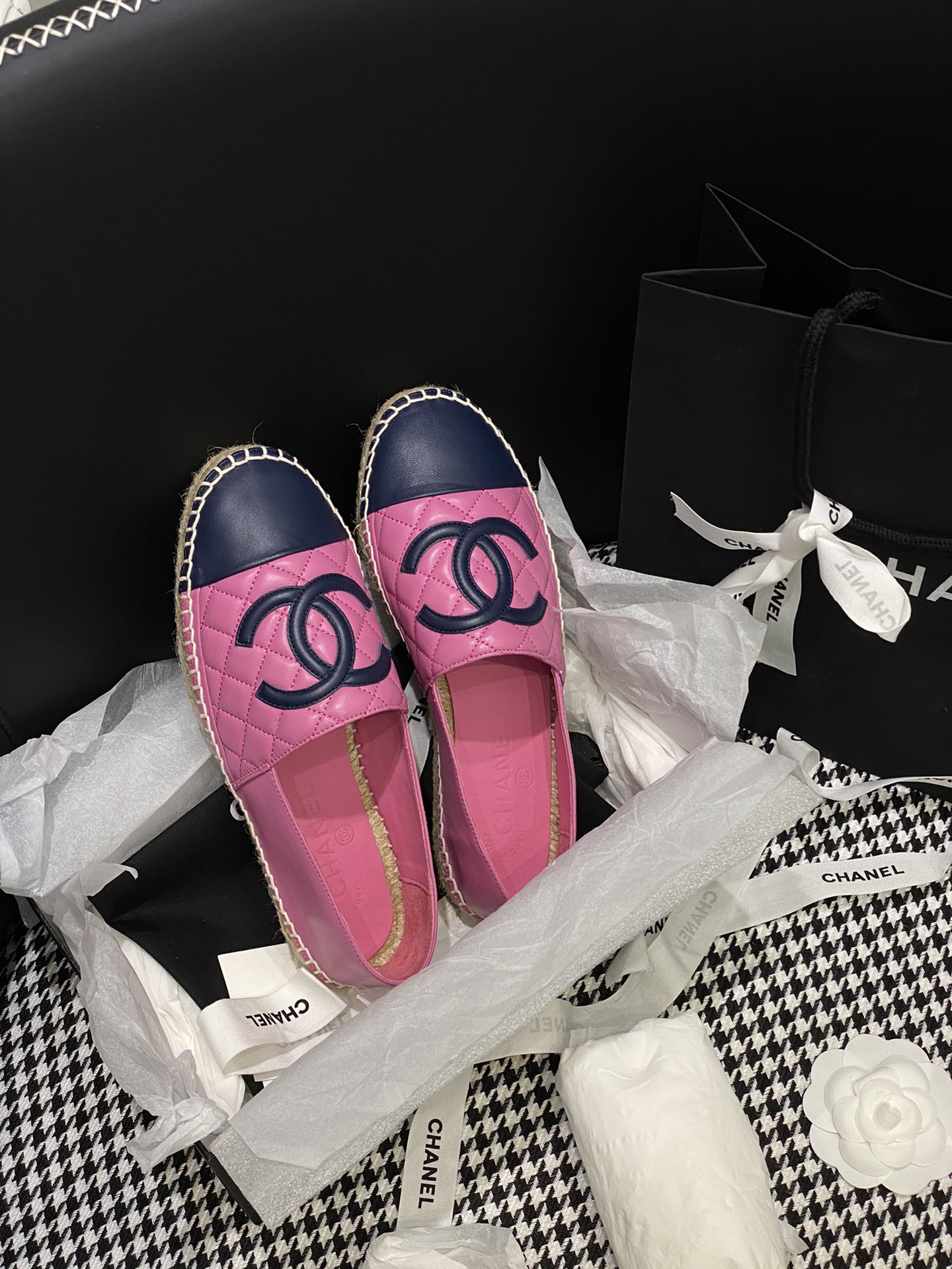 CHANEL fisherman shoes Chanel classic version of the original injection of rubber translucent rubber original color hemp sole