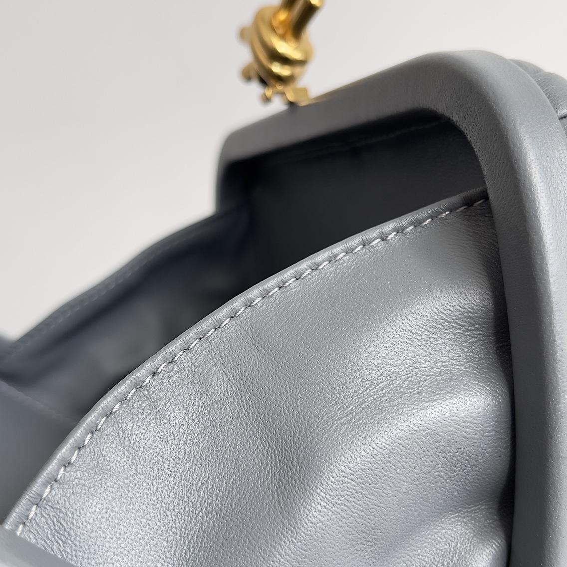 Bottega Veneta Bv Evening Bag Grey #717622