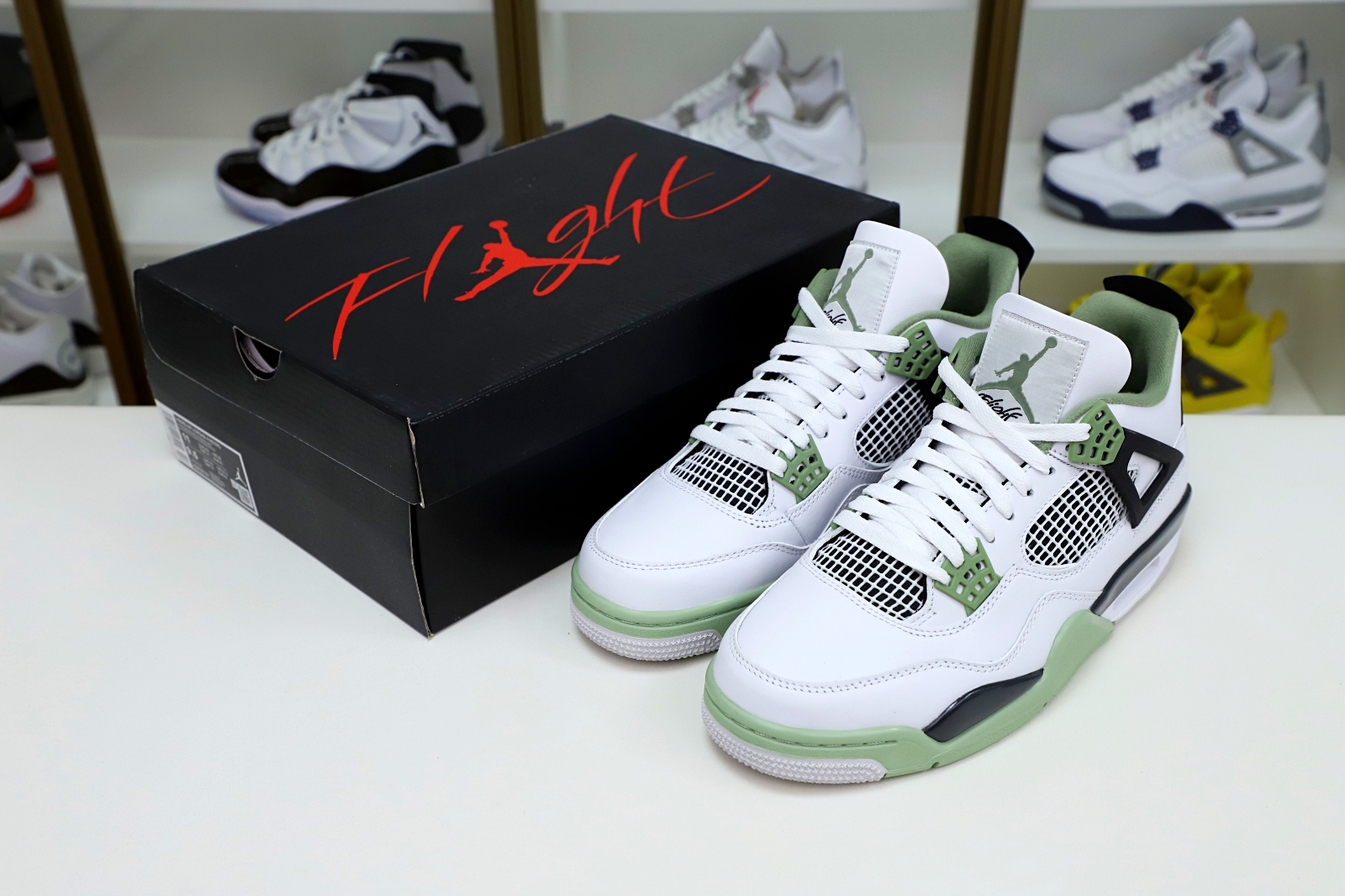 AIR JORDAN 4 SEAFOAM