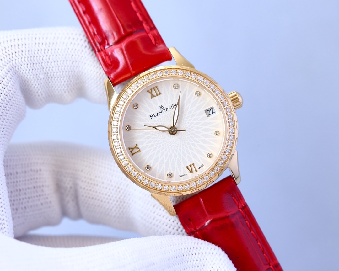 Blancpain - Fashion Women's Watch Night Time Super Luminous High-end Mother-of-Pearl Dial