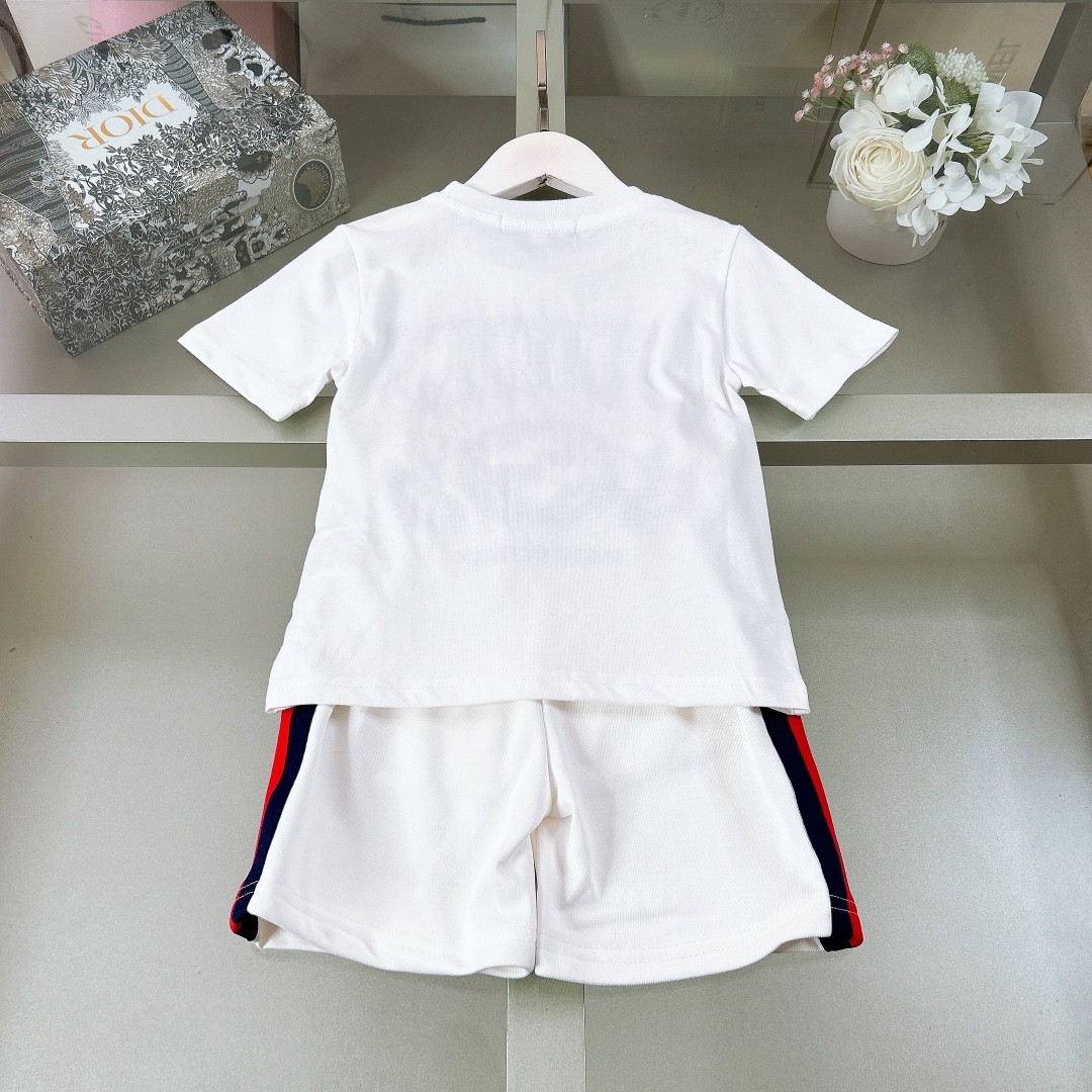 Gucci 2024/SS new logo printed T-shirt suit