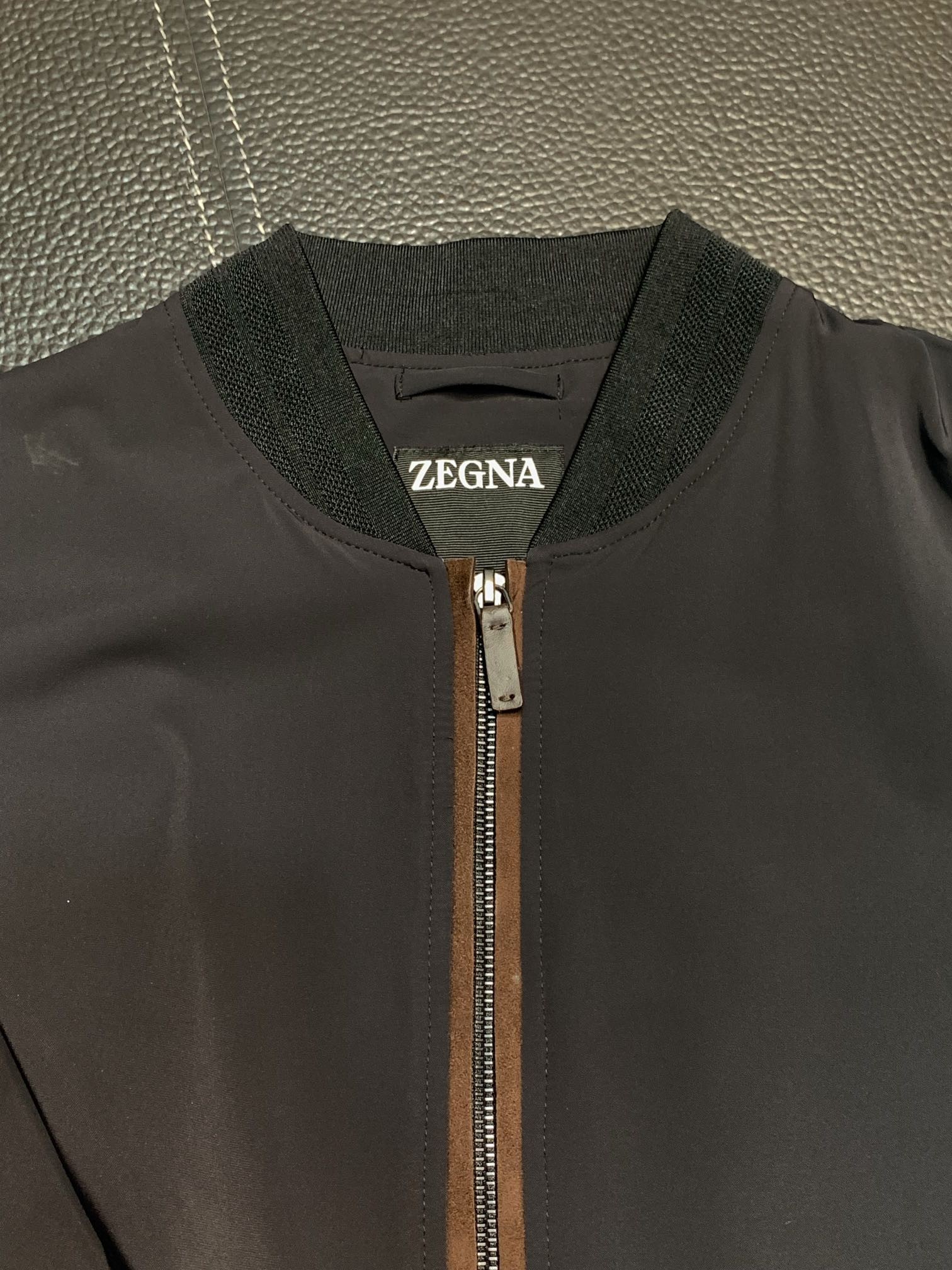 Zegna casual knitted jacket