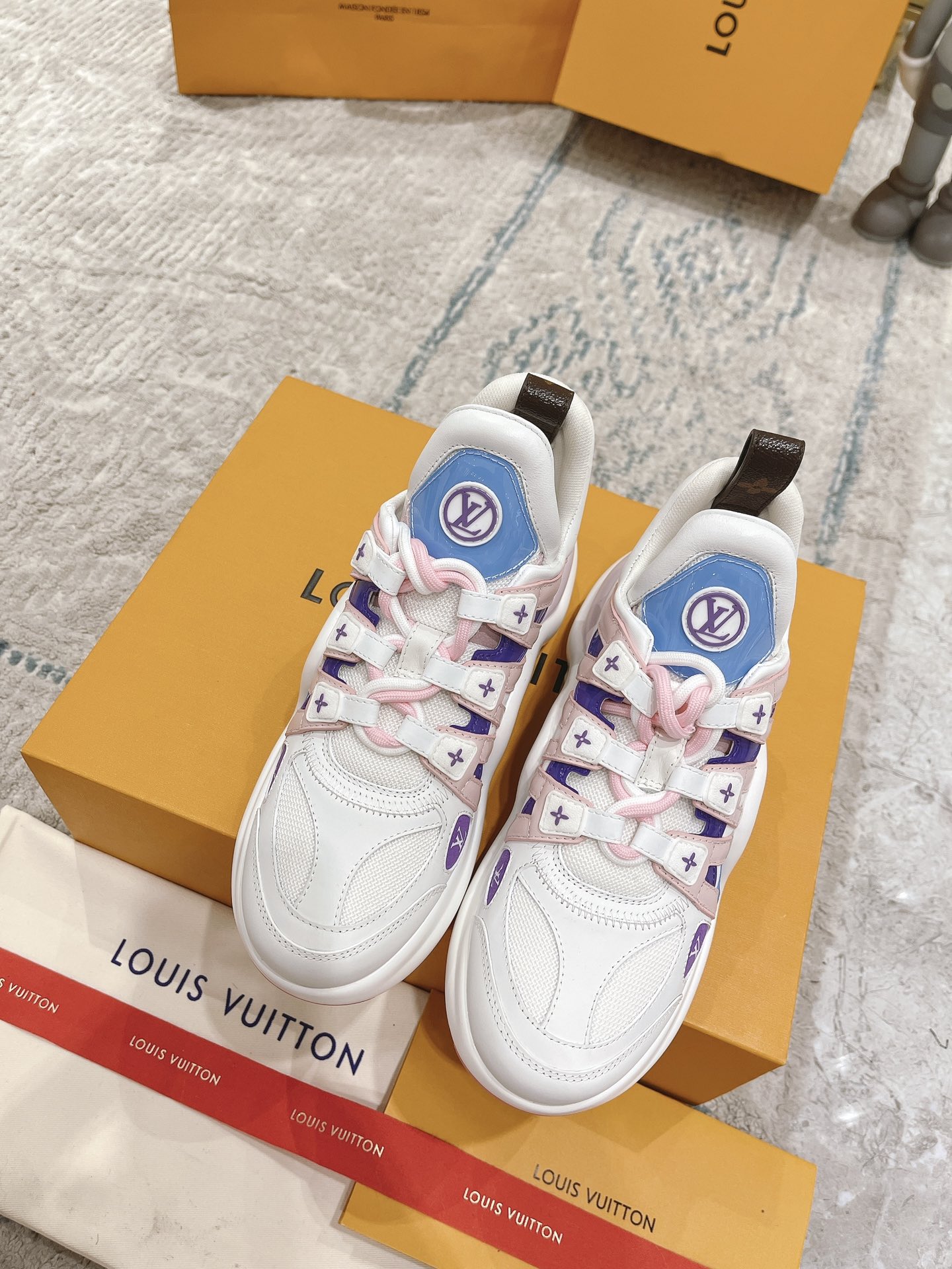 Louis Vuitton Archlight Donkey Brand Louis Vuitton Casual Sports Dad Shoes