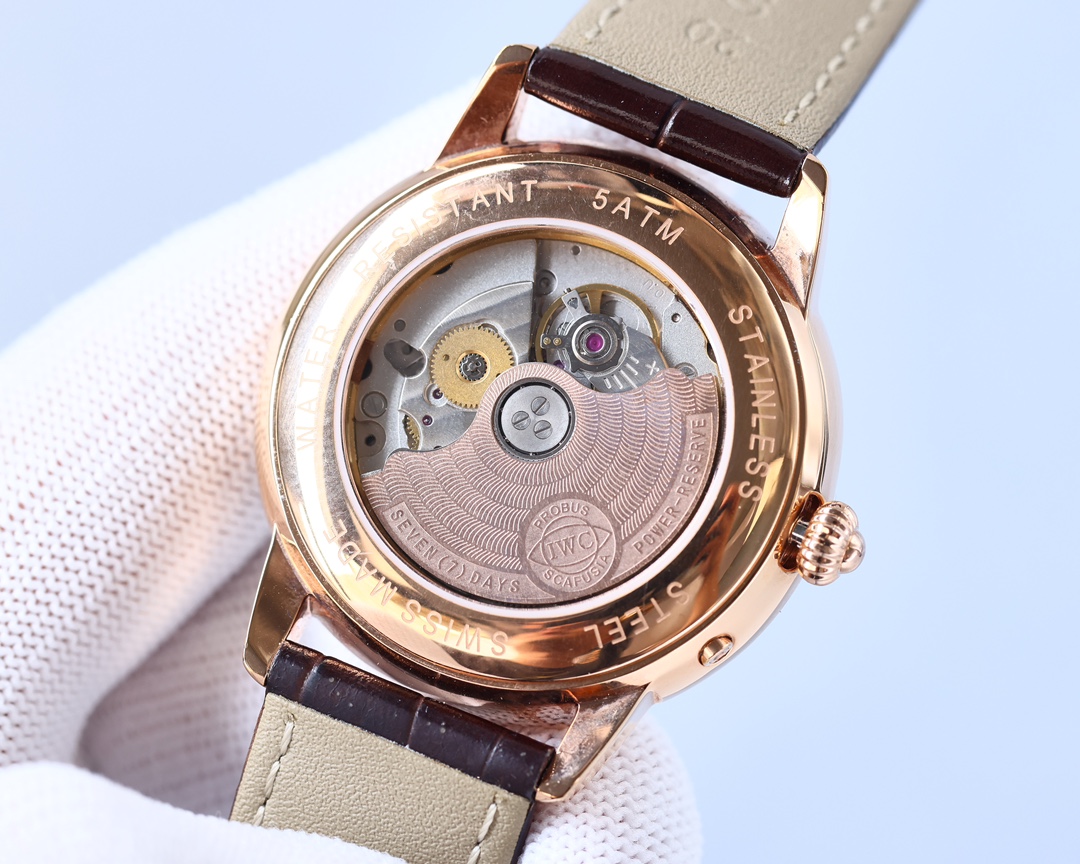 IWC- The highest version of the Portofino Multifunction Automatic with CNC grinding