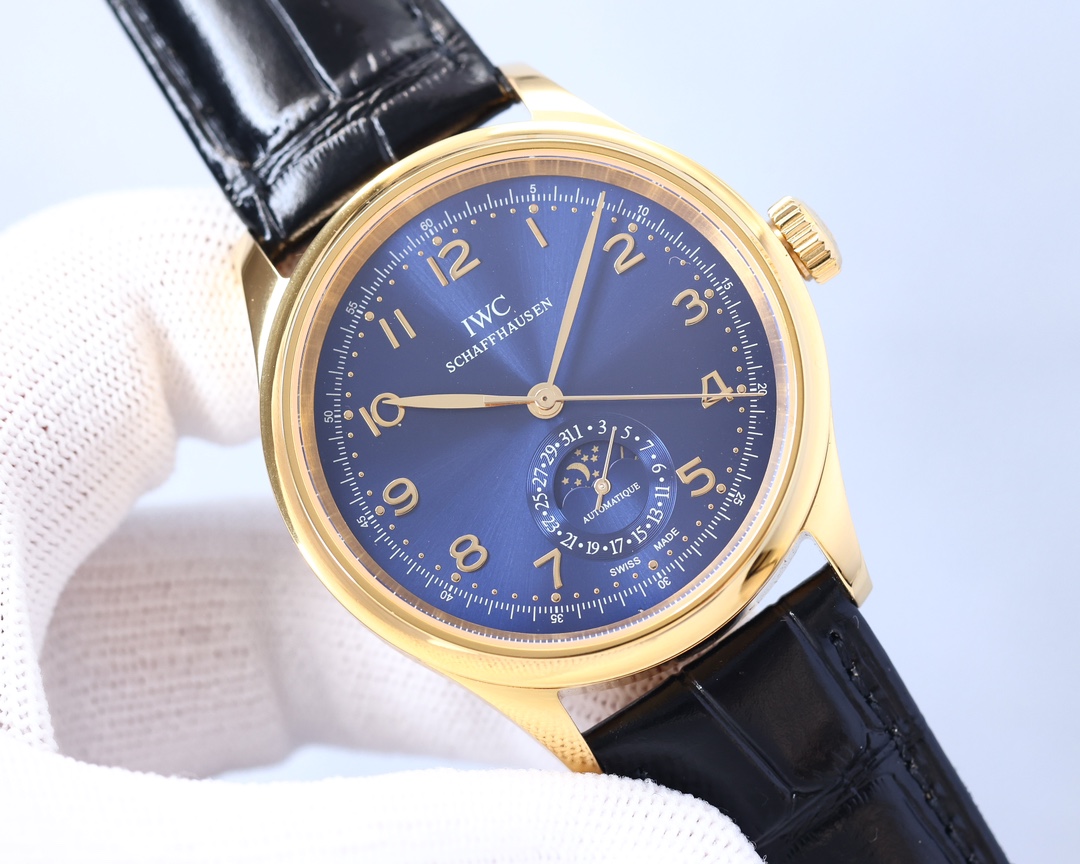 IWC- Portuguese IW390704 with Cal. 89361 chronograph movement Superluminova