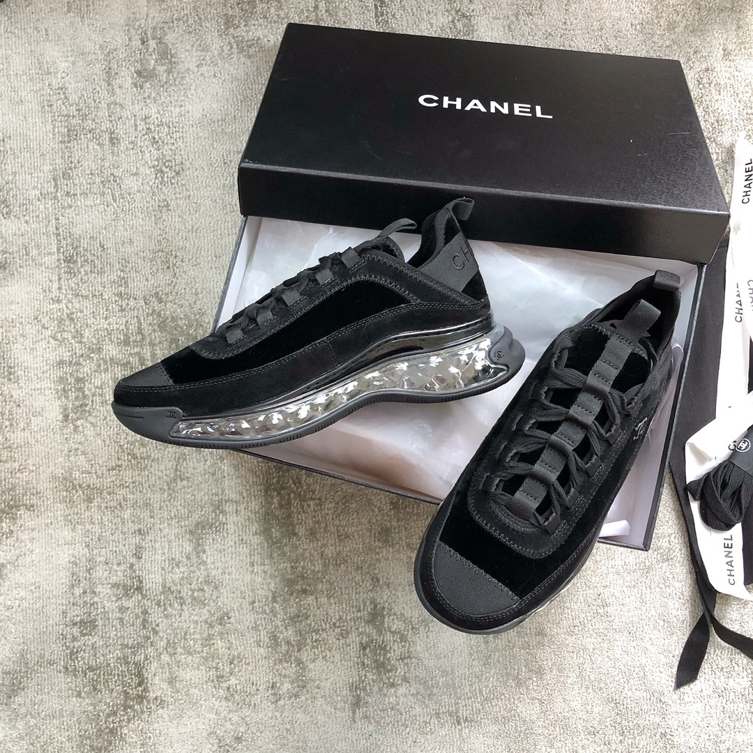 CHANEL sneakers classic small incense sneakers cowhide sheepskin leather genuine leather sole