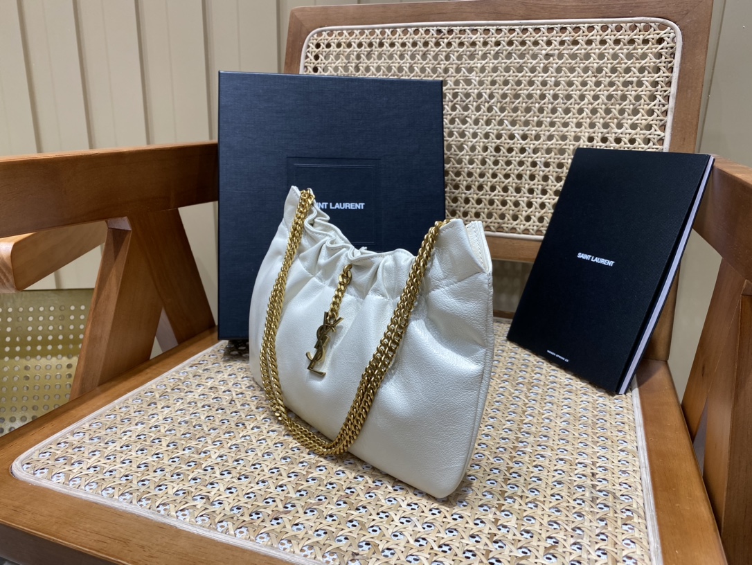 SAINT LAURENT ▪️ 𝗠𝗶𝗻𝗶 𝗹𝗲𝗮𝘁𝗵𝗲𝗿 𝘀𝗵𝗼𝘂𝗹𝗱𝗲𝗿 𝗯𝗮𝗴▪️681632original leather