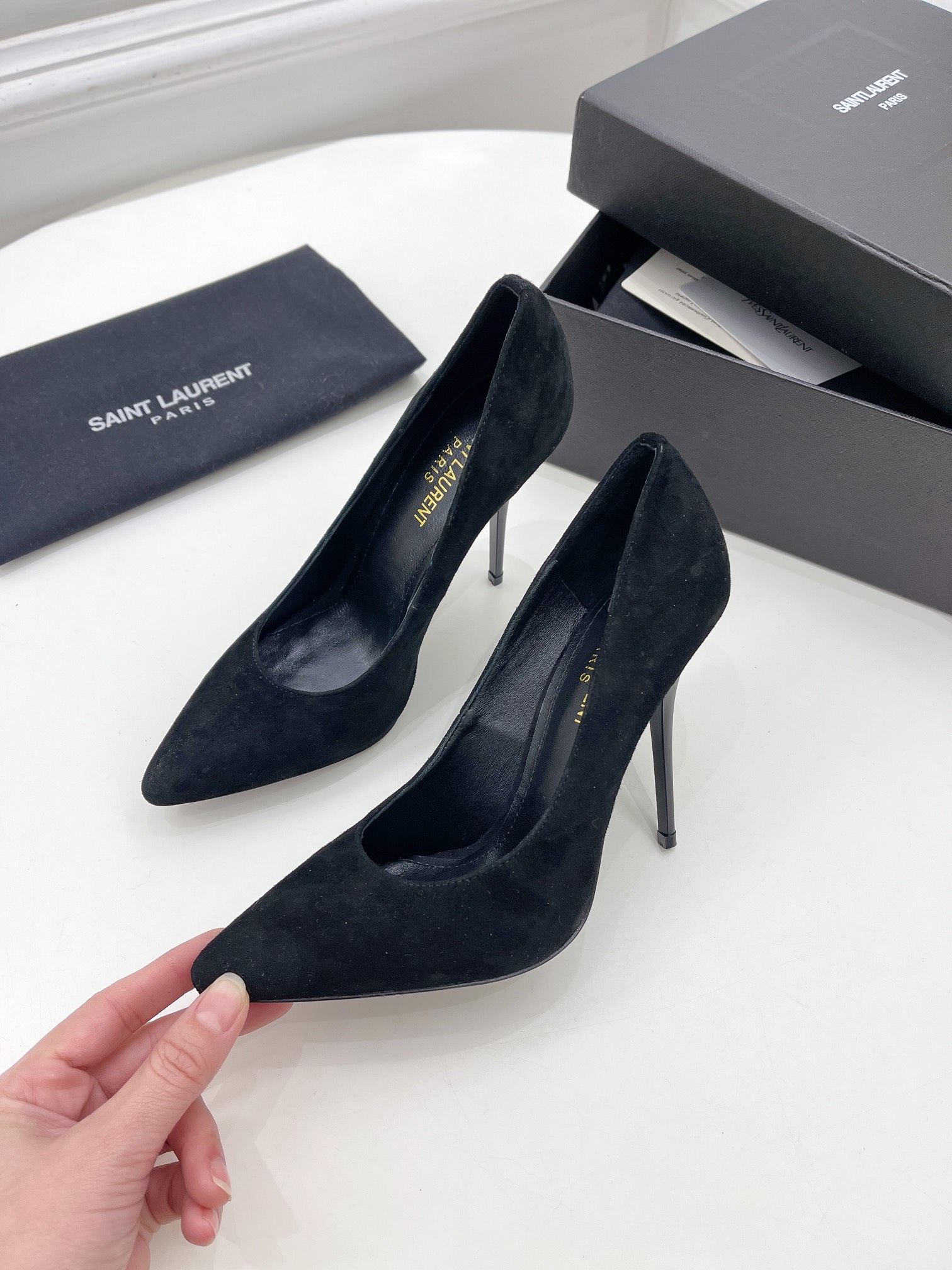 𝙎𝙖𝙞𝙣𝙩 𝙇𝙖𝙪𝙧𝙚𝙣𝙩 | 𝟐𝟎𝟐𝟏/𝐒𝐒 𝐧𝐞𝐰 YSL｜Roland 2022/fw early spring new baked high heels