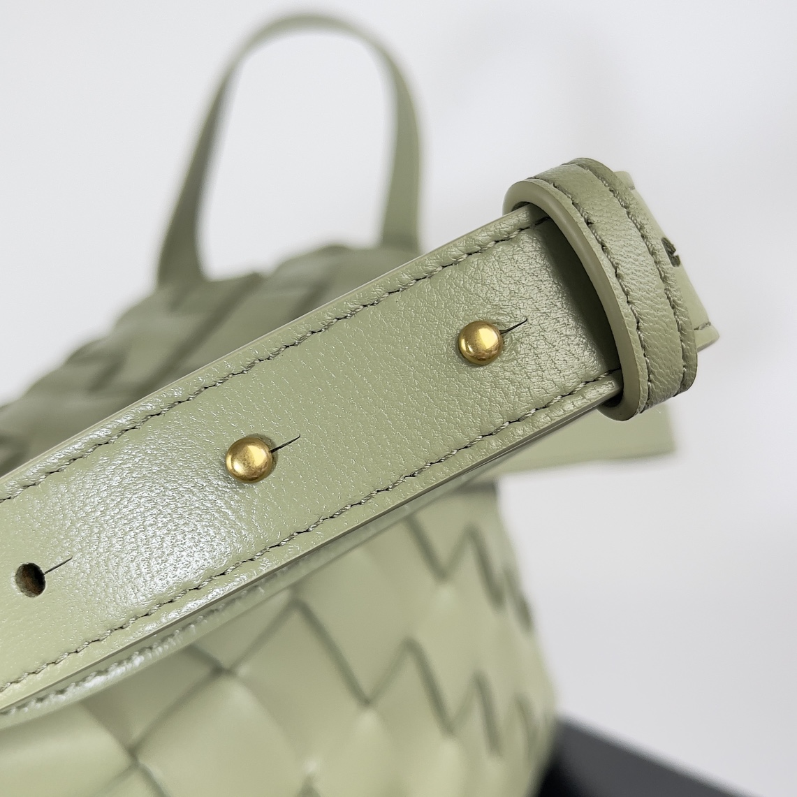 Bottega Veneta Bowling Bag Travertine Green #80837