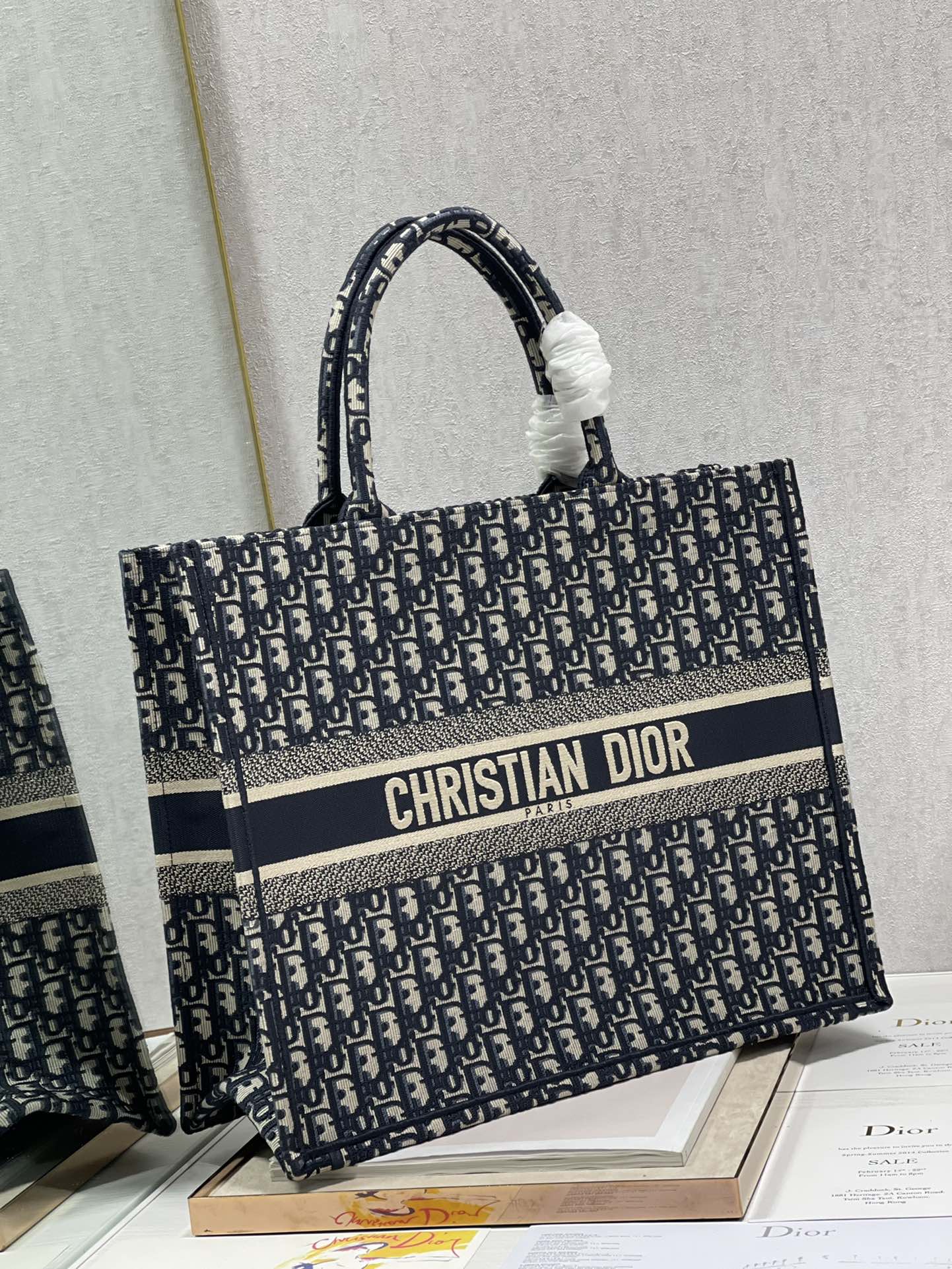 DIOR TOTE Blue D❤ Large
