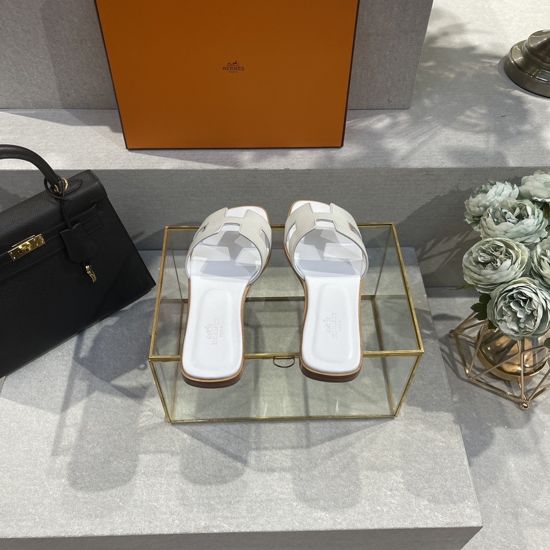Hermes H Classic Slippers