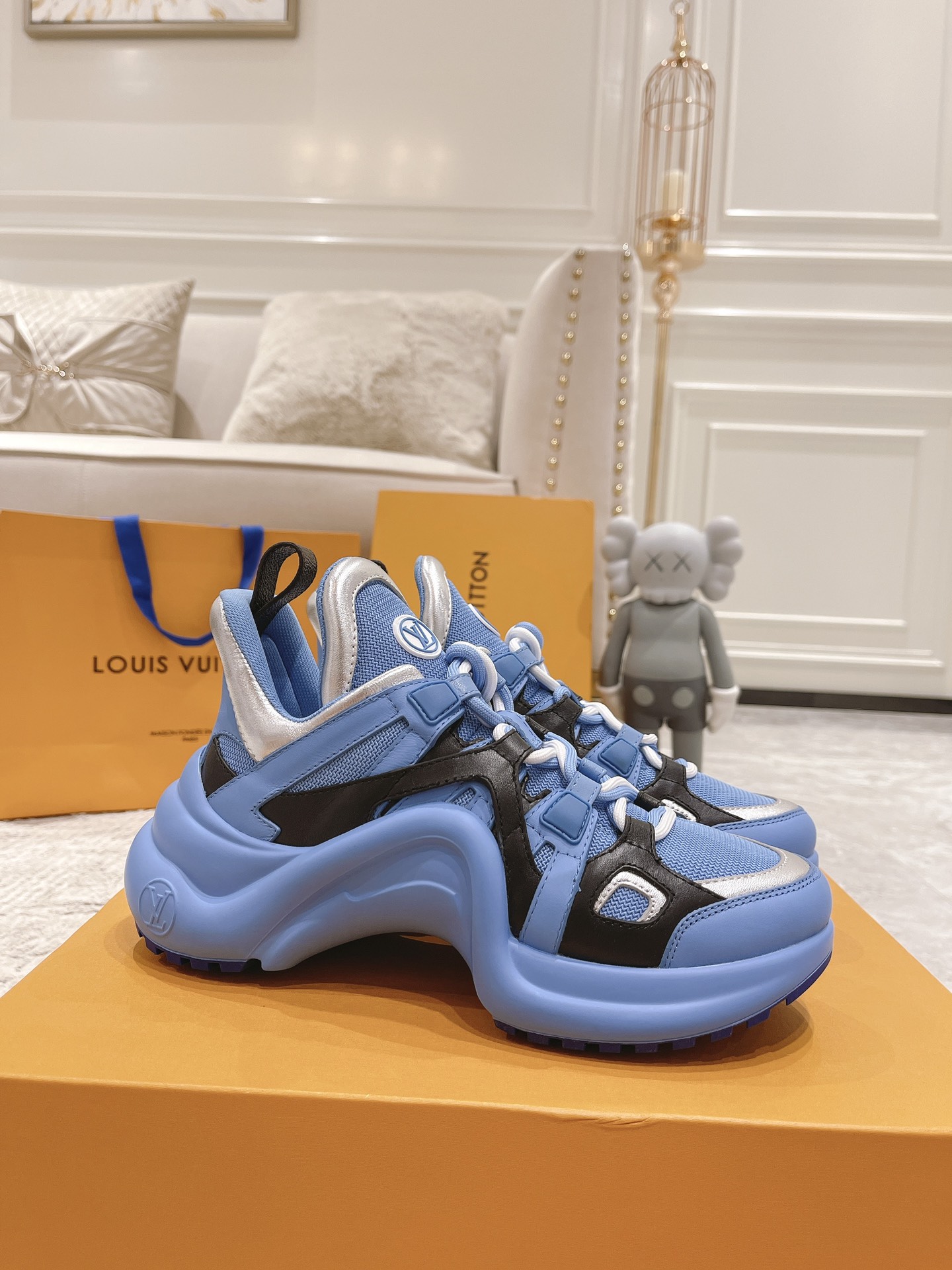 Louis Vuitton Archlight Donkey Brand Louis Vuitton Casual Sports Dad Shoes