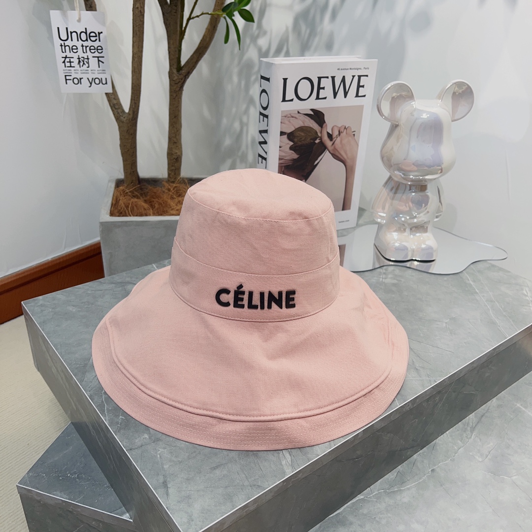 Celine-simple fisherman hat Classic customized special, fresh