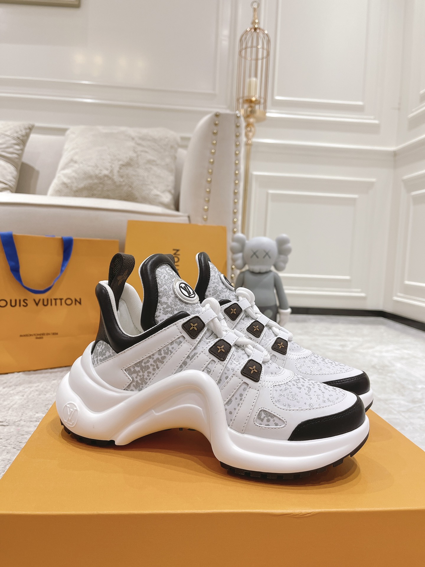 Louis Vuitton Archlight Donkey Brand Louis Vuitton Casual Sports Dad Shoes