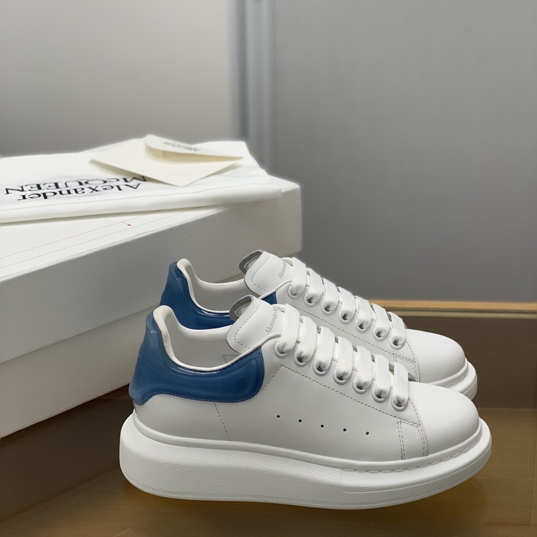 Alexander McQueen MQ Jelly Lake Blue Tail Sneakers