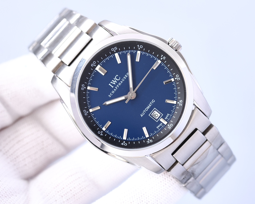 IWC- Fine men's watches Imported Citizen mechanical movement, top 316 stainless steel case and strap