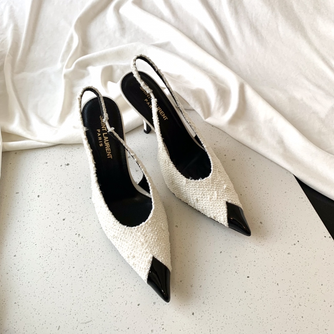 𝙎𝙖𝙞𝙣𝙩 𝙇𝙖𝙪𝙧𝙚𝙣𝙩 | 𝟐𝟎𝟐𝟏/𝐒𝐒 𝐧𝐞𝐰 YSL｜Saint Laurent 2022 early spring hot YSL absolute absolute sub metal chain high heels