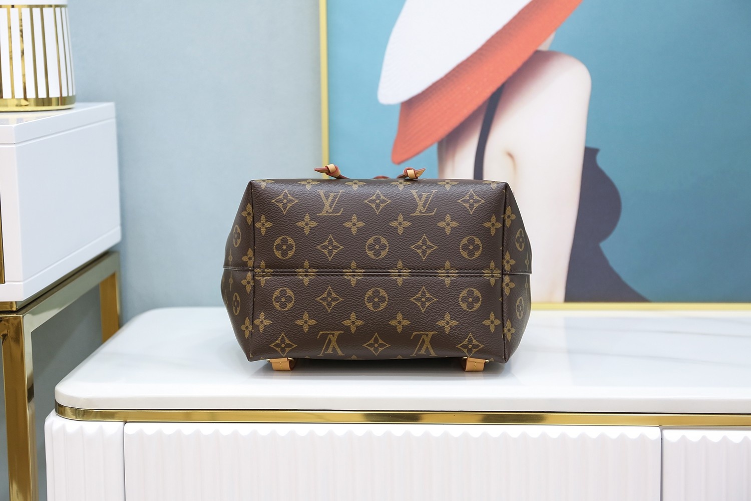 Louis Vuitton 𝙈𝙊𝙉𝙏𝙎𝙊𝙐𝙍𝙄𝙎 small backpack M45501