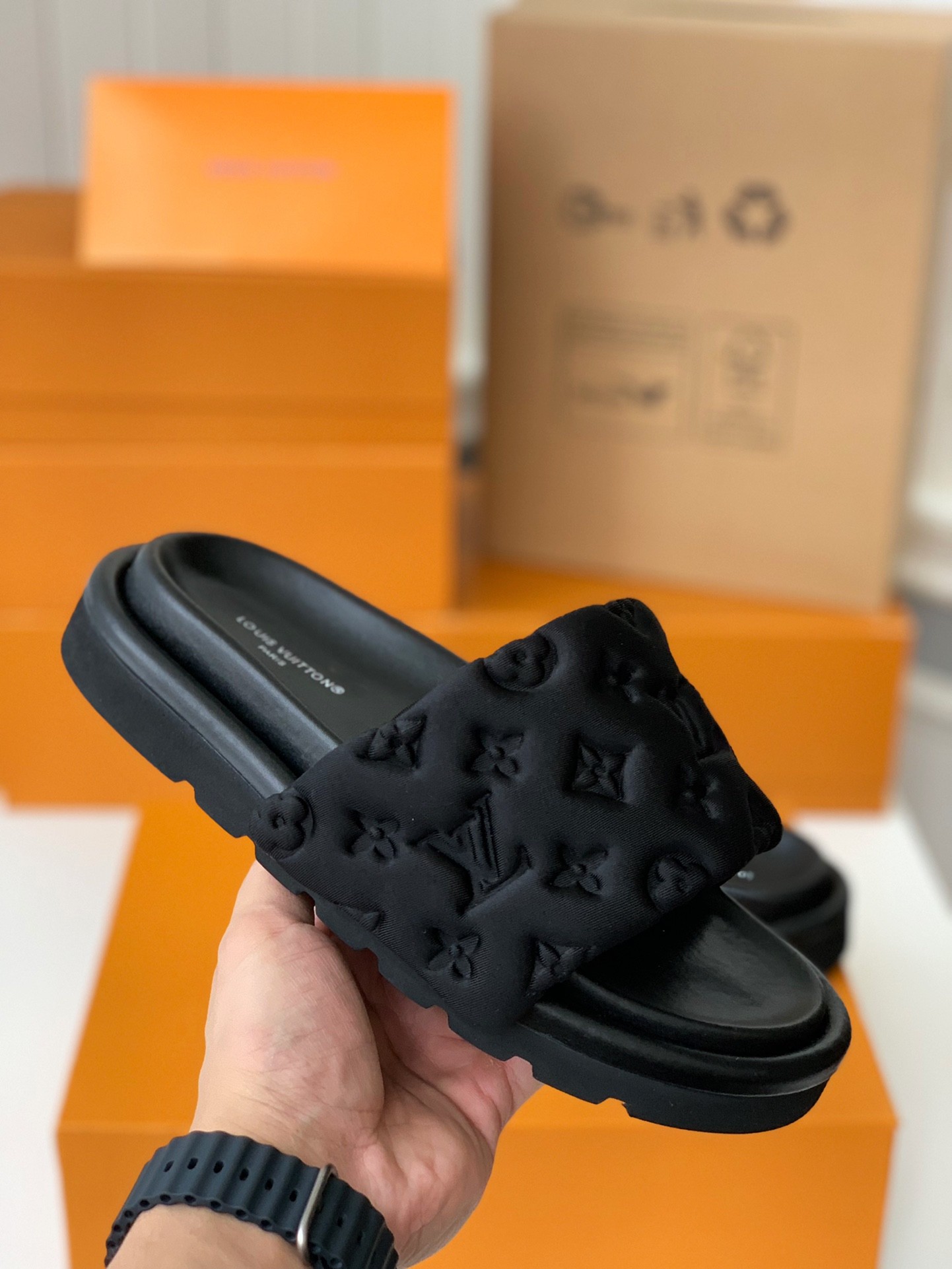 LOUIS VUITTON WOMEN'S SLIPPERS