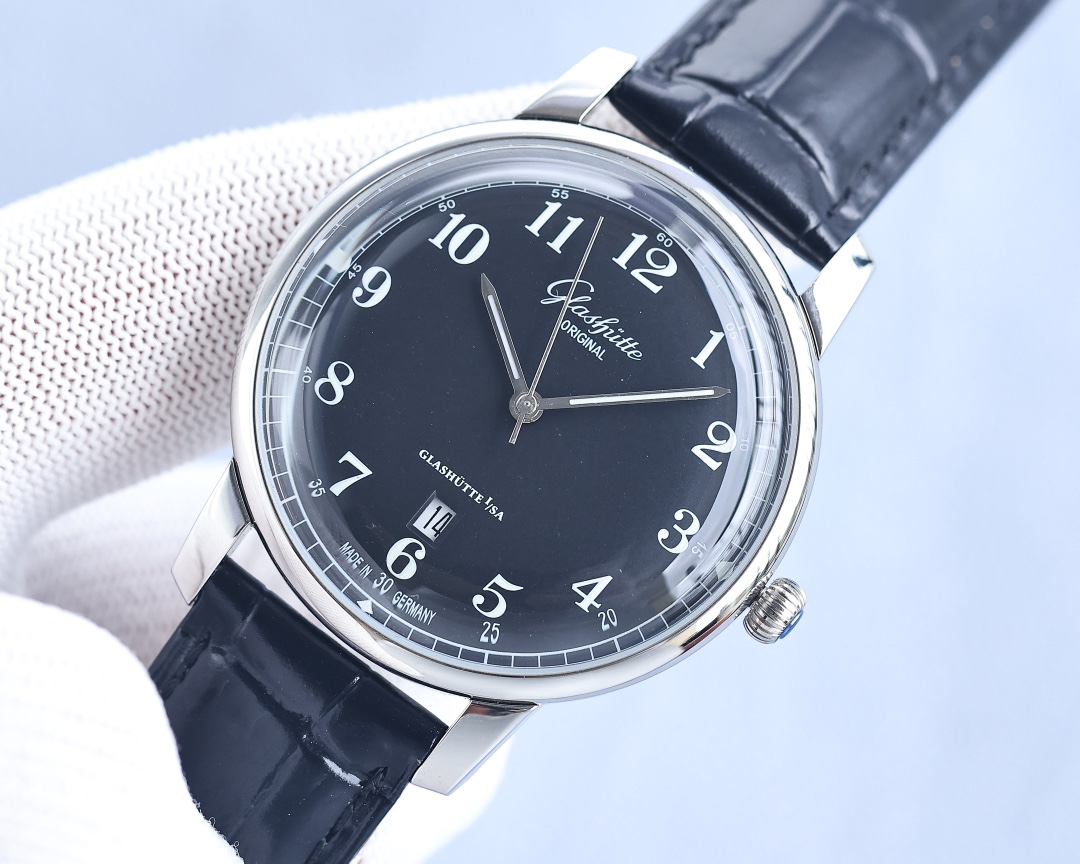 Glashütte TW Glashütte Original Councillor Model 1-36-01 Original Open Model Copy