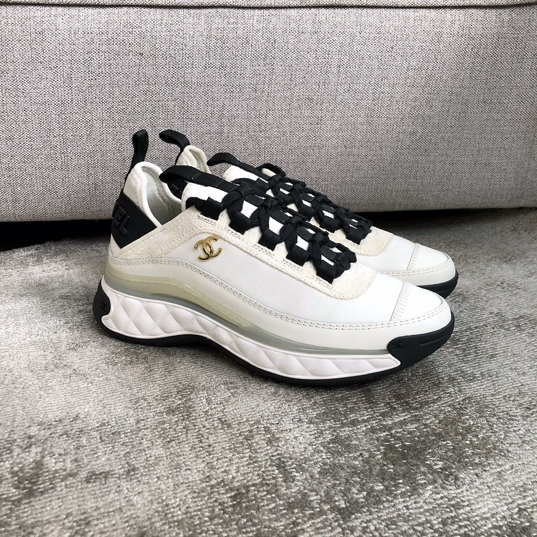 CHANEL sneakers classic small incense sneakers cowhide sheepskin leather genuine leather sole