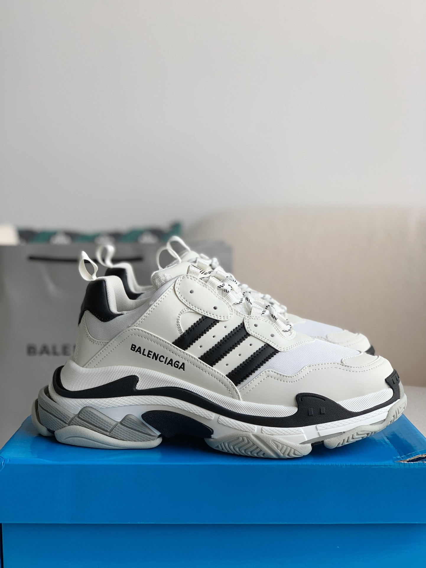 Adidas X Balenciaga Triple S Sneakers