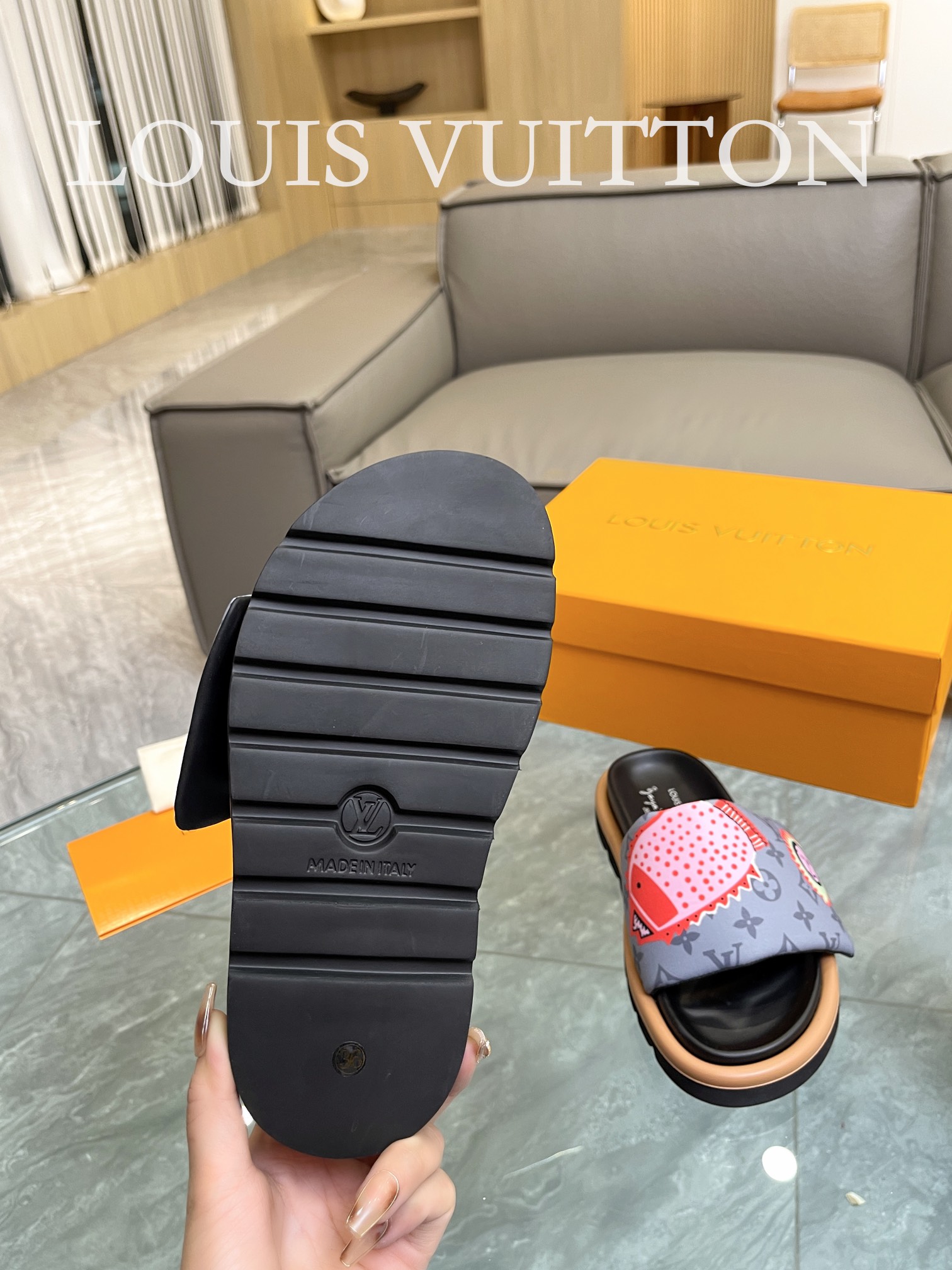 Louis Vuitton 2023 lovers mandarin duck shoes