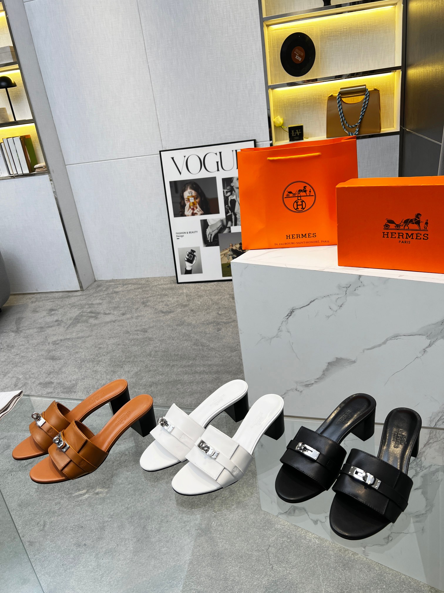 Hermes early spring new sandals