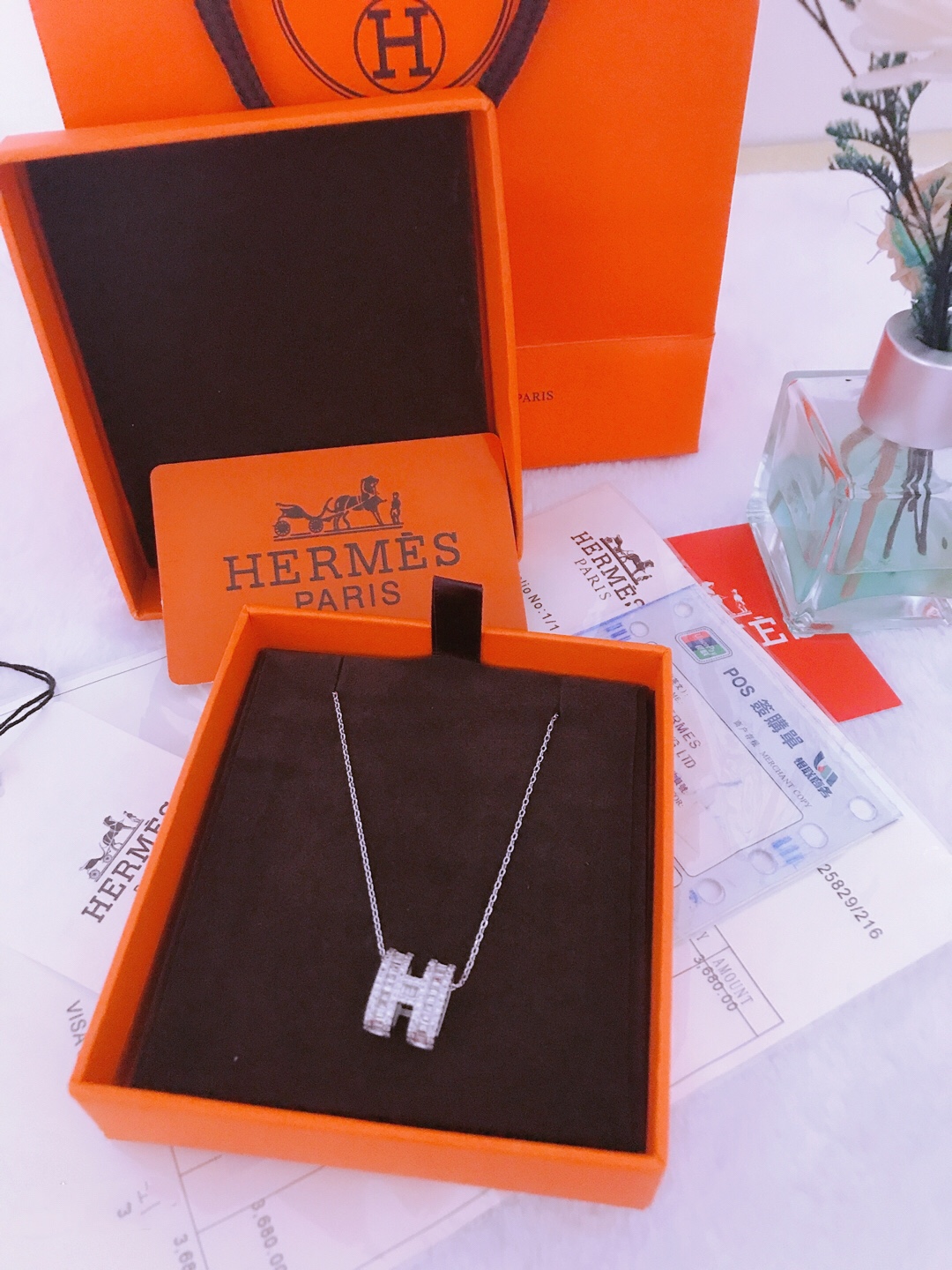 Hermes necklace