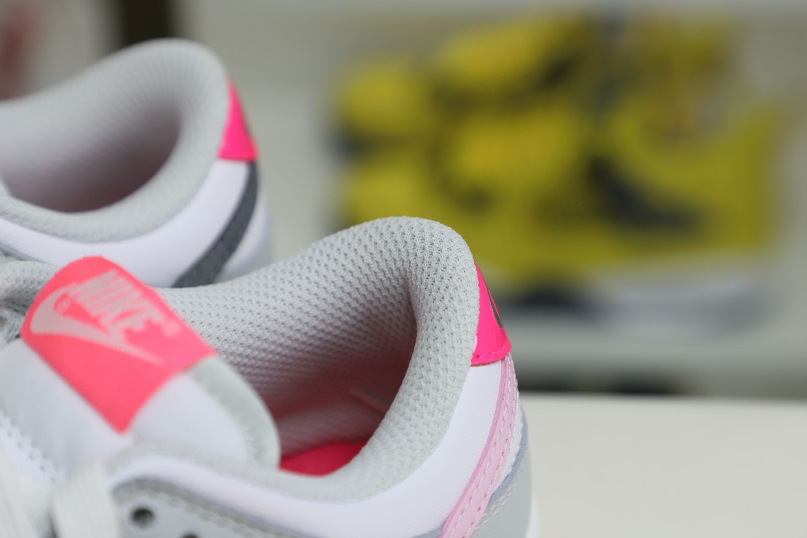 Nike Dunk Low SummitWhite and Pink Foam