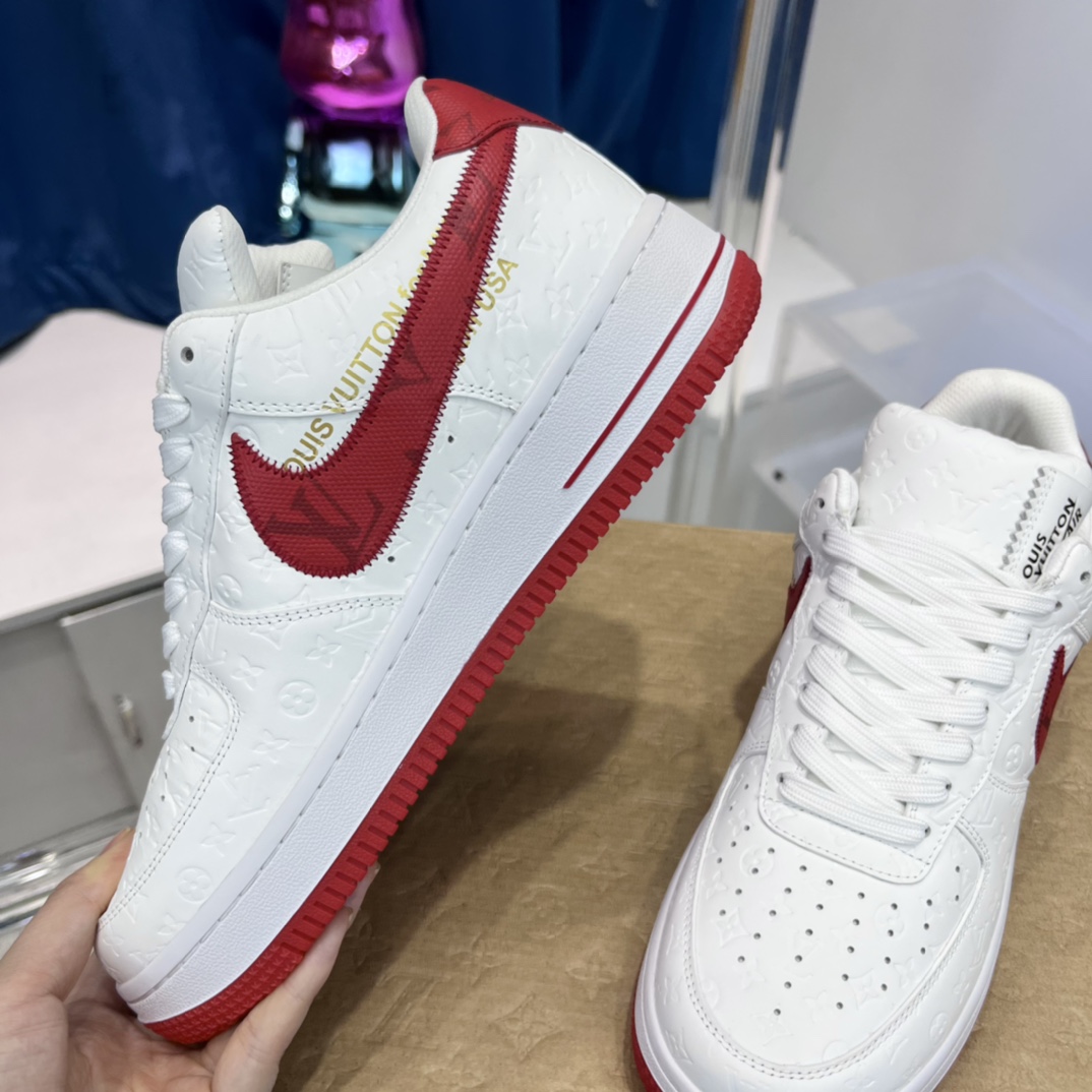 Louis Vuitton x NIKE Air force1 22ss Heavy Joint
