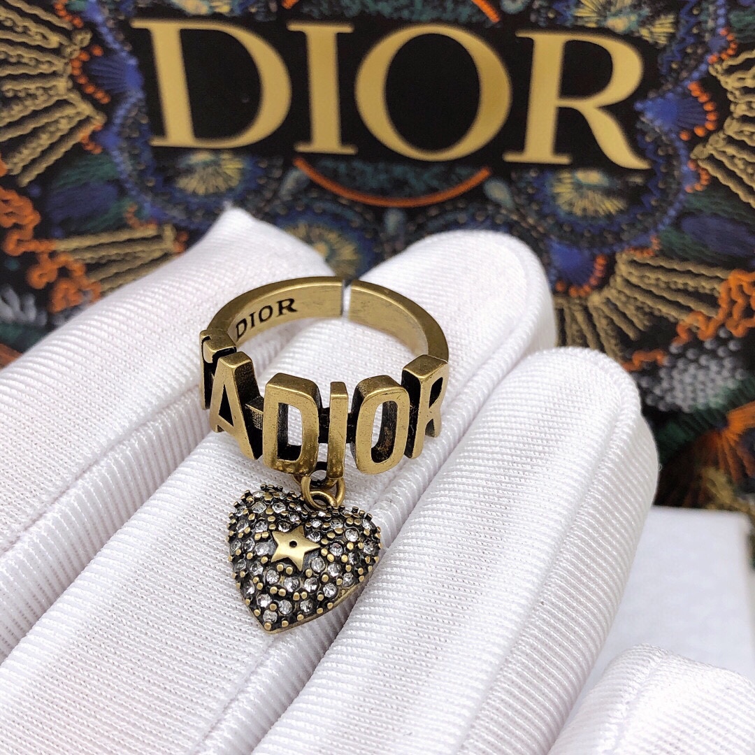 Dior heart ring