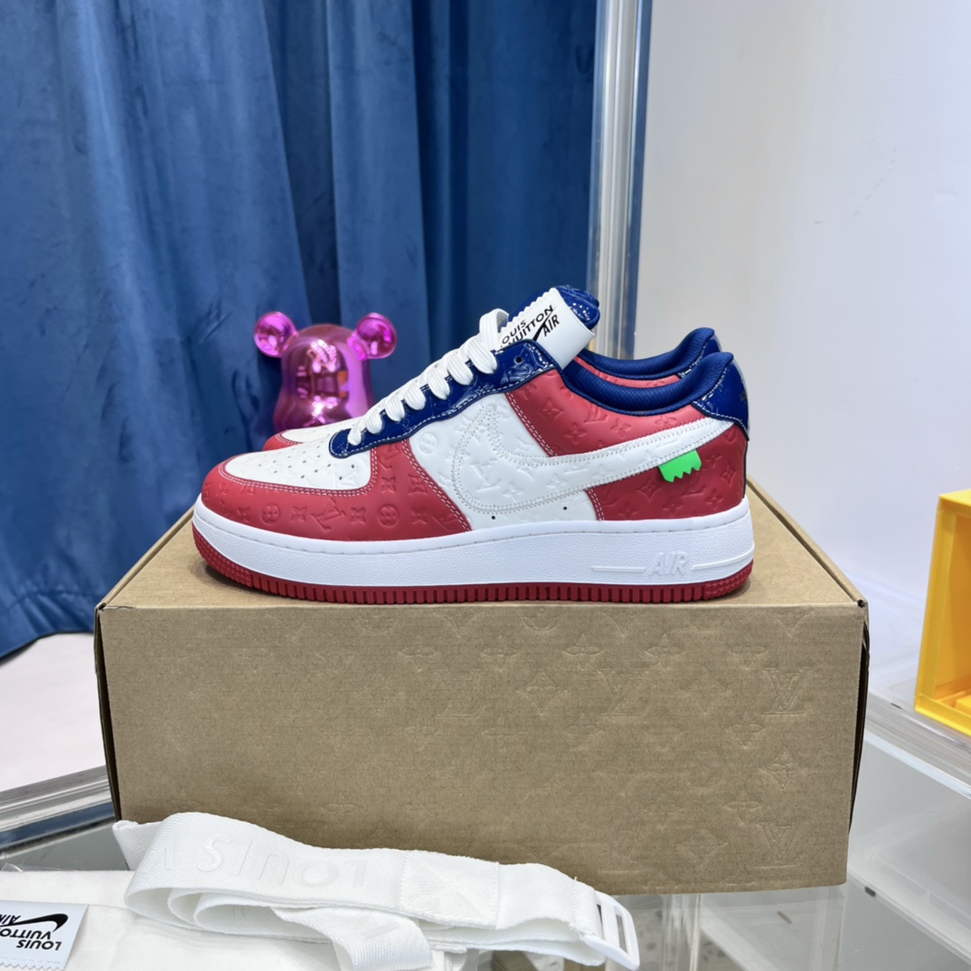 Louis Vuitton x NIKE Air force1 22ss Heavy Joint