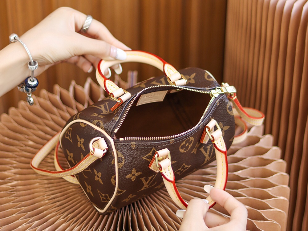 Louis Vuitton𝐍𝐀𝐍𝐎 𝐒𝐏𝐄𝐄𝐃𝐘 pillow bag series M61252