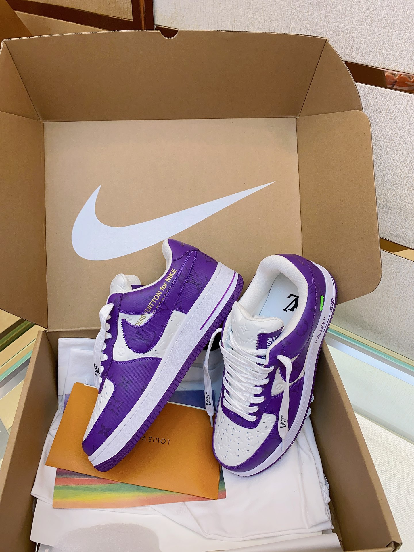 Louis Vuitton Nike joint 🆕Men's Abbesses sneakers