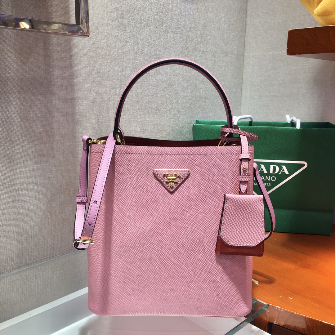 𝐏𝐑𝐀𝐃𝐀 Double handbag 1BA212