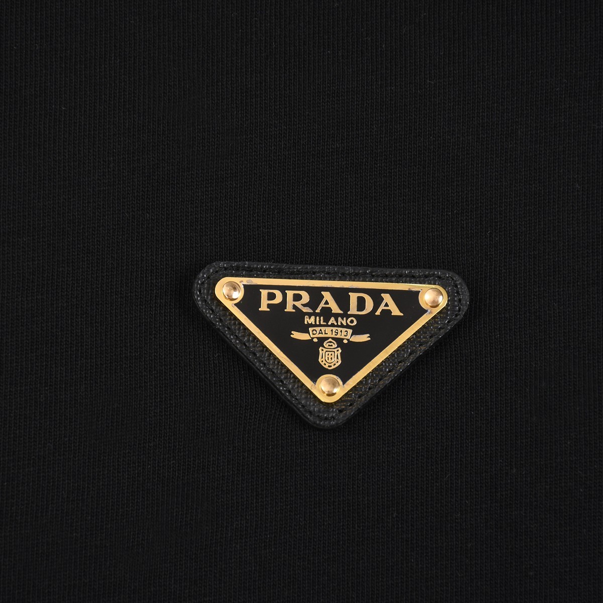 Prada new classic metal logo t-shirt spring summer 2024