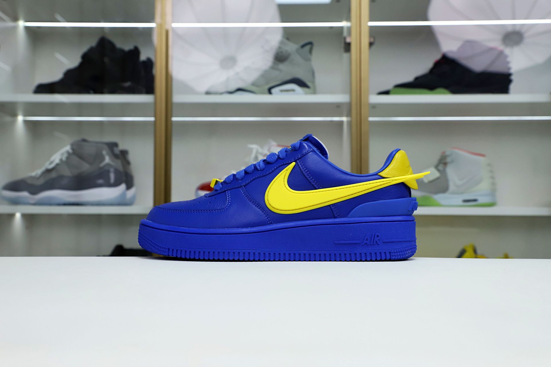 AMBUSH xNike Air Force1LoW GameRoya and Vivid Sulfur