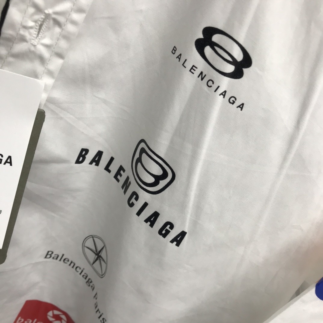 Balenciaga LOGO LOGO racing style long sleeve shirt