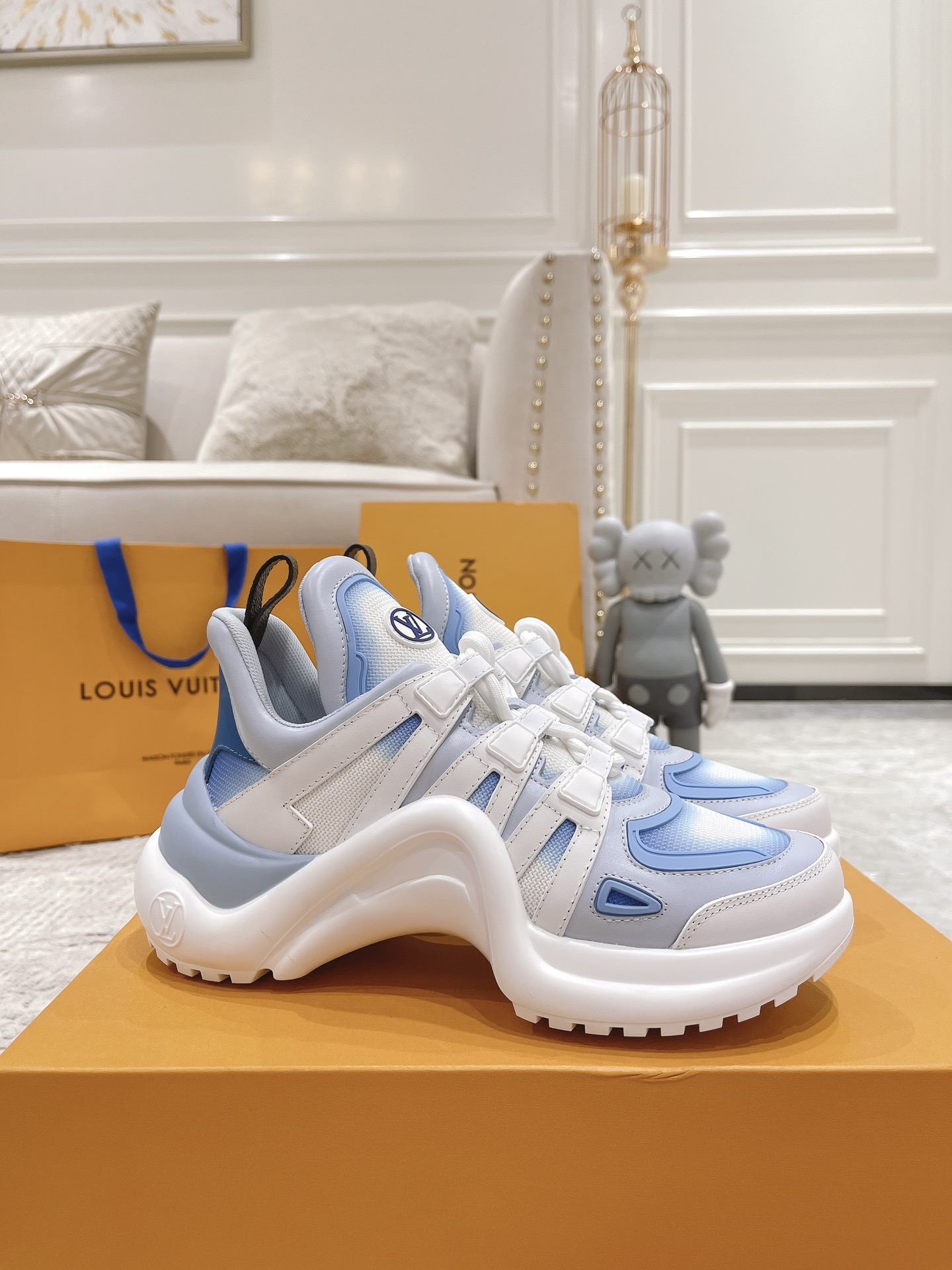 Louis Vuitton Archlight Donkey Brand Louis Vuitton Casual Sports Dad Shoes