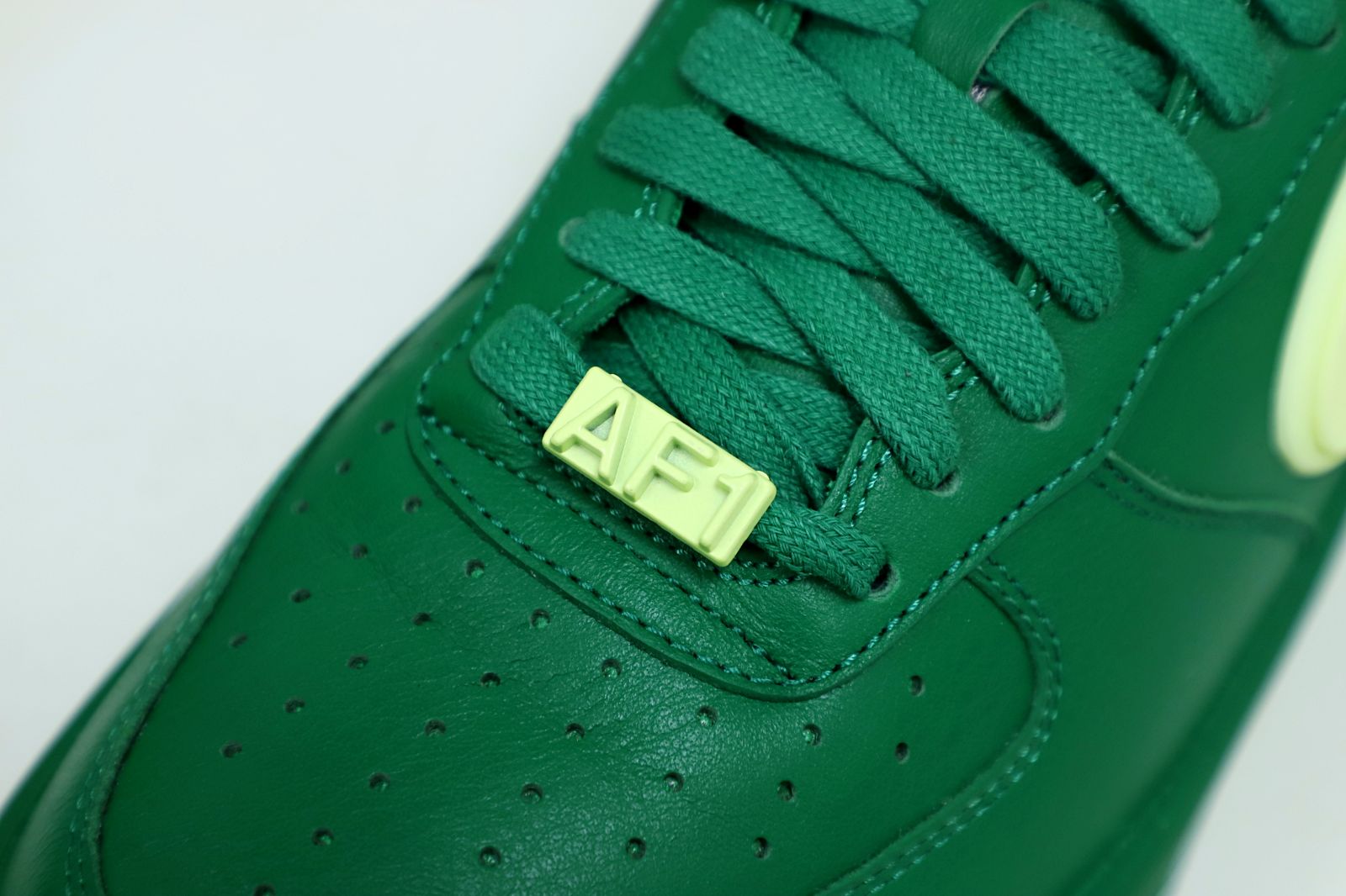 AMBUSH xNike Air Force1 Low Pine Green and Citron