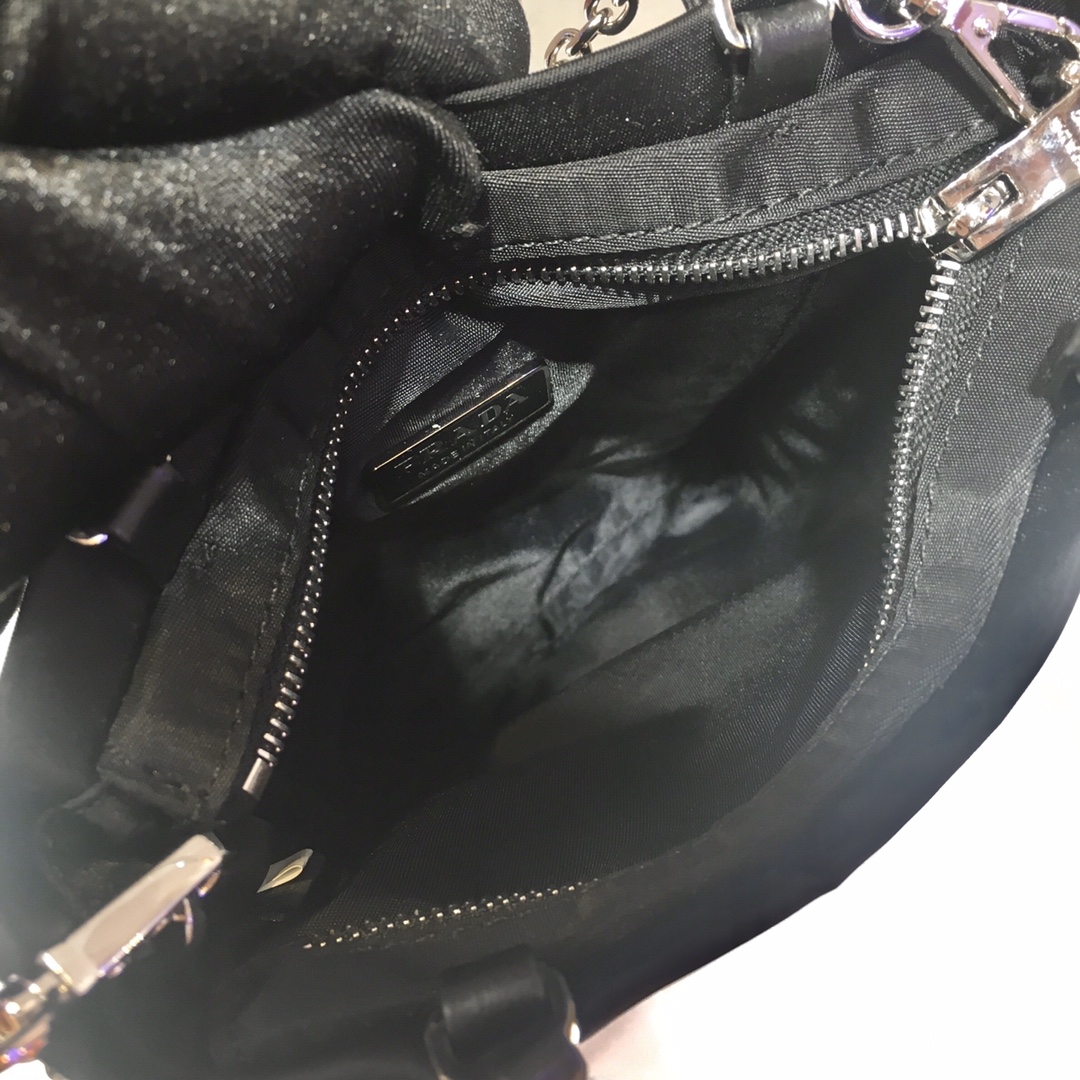 𝐏𝐑𝐀𝐃𝐀 Lightning Rhinestone Hand Carry