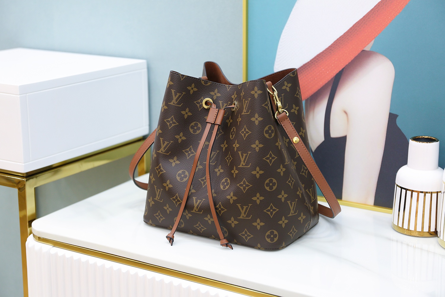Louis Vuitton 𝙉𝙀𝙊𝙉𝙊🇫🇷French original material M44887